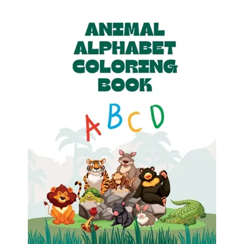 Animal Alphabet Coloring Book
