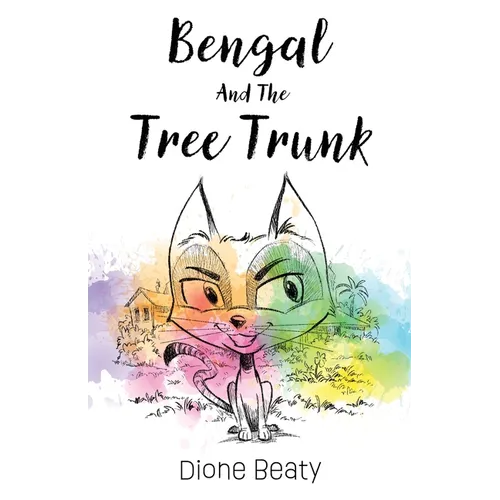 Bengal And The Tree Trunk