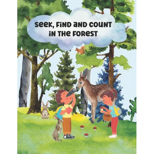Seek, Find and Count in the Forest Interactive Story Book for Toddlers and Preschoolers