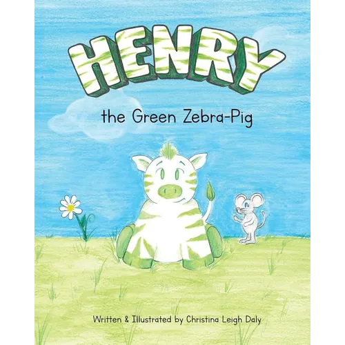 Henry the Green Zebra-Pig