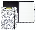 Clipboard Folio, Black Dot