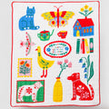 Quilted Blanket - Scandinavian Icons