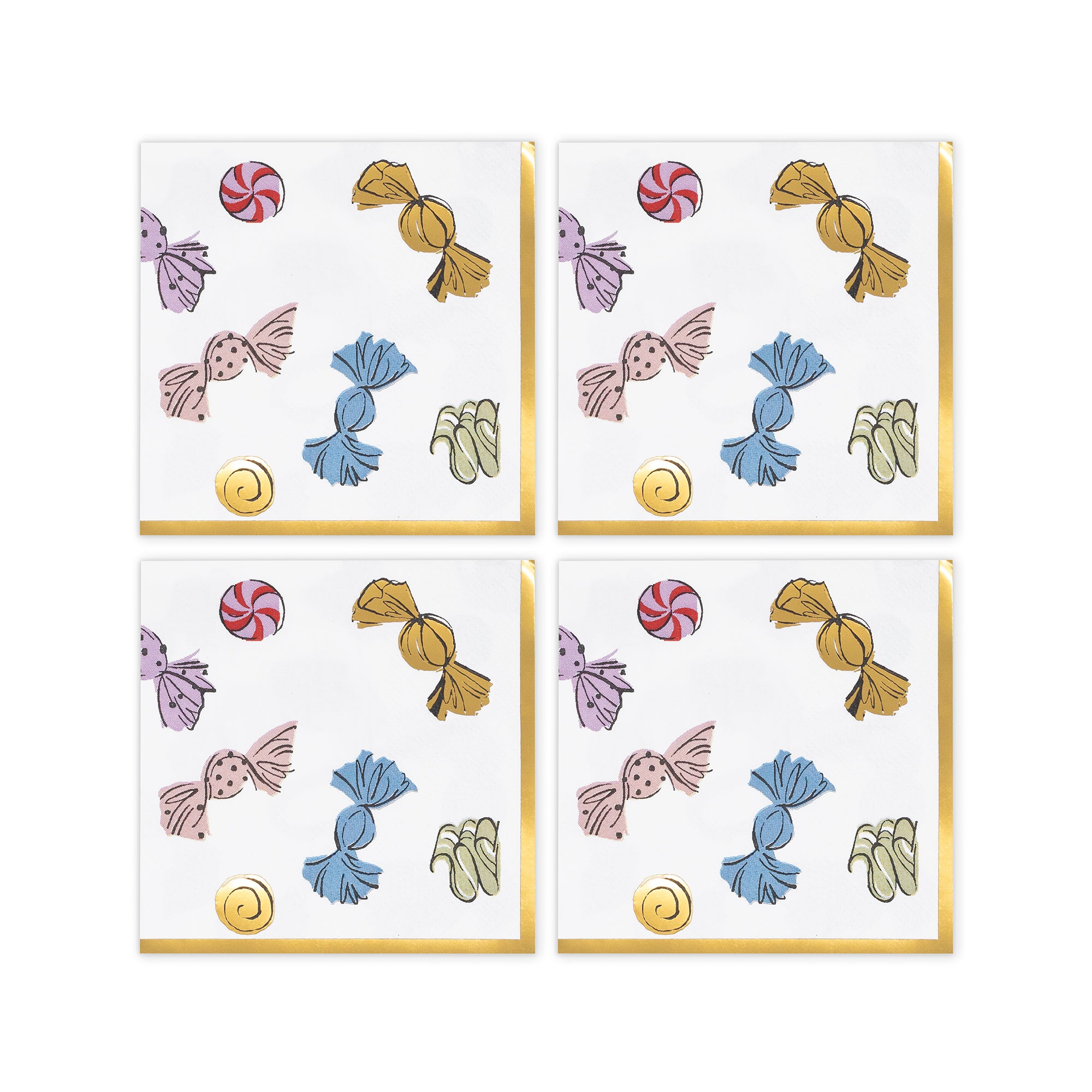Napkin Set with Box - Cocktail (Paper) - HOLIDAY S