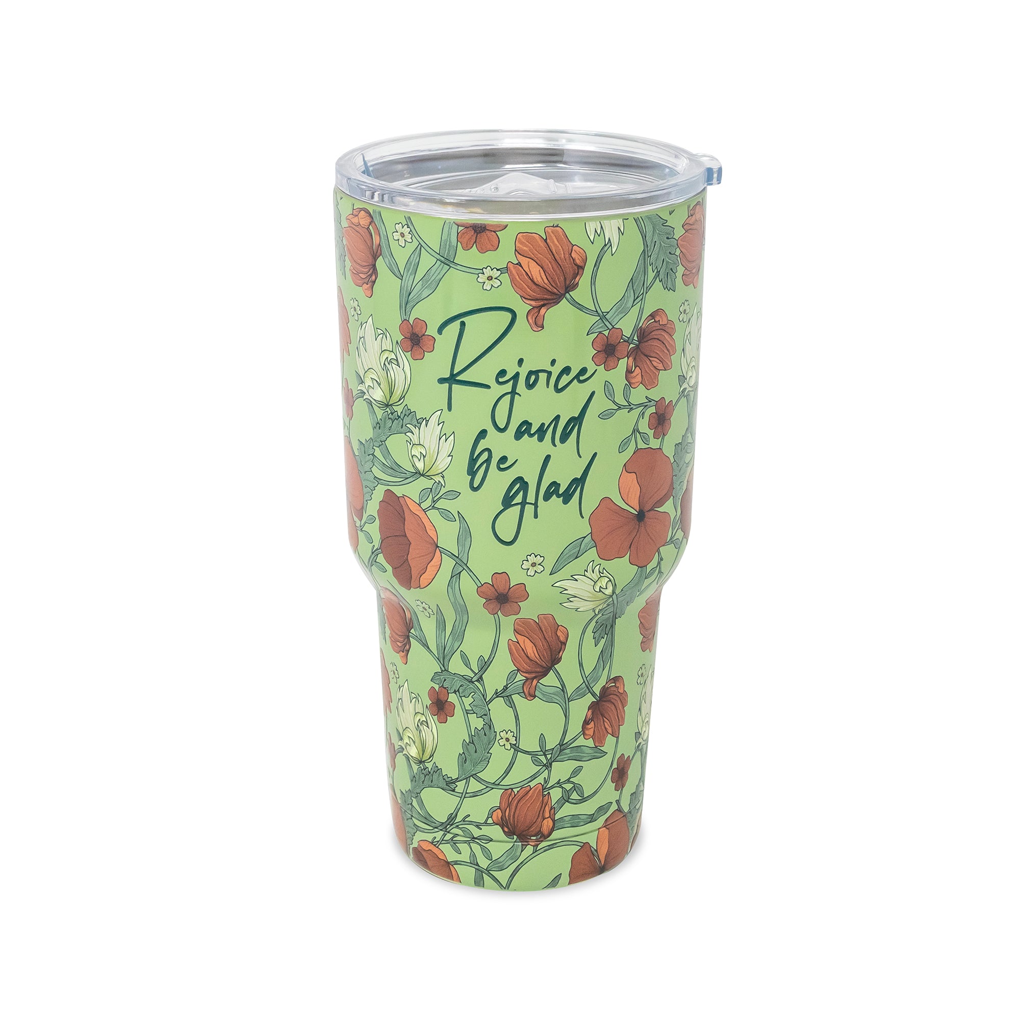 Stainless Thermal Mug (30oz) - Rejoice and Be Glad