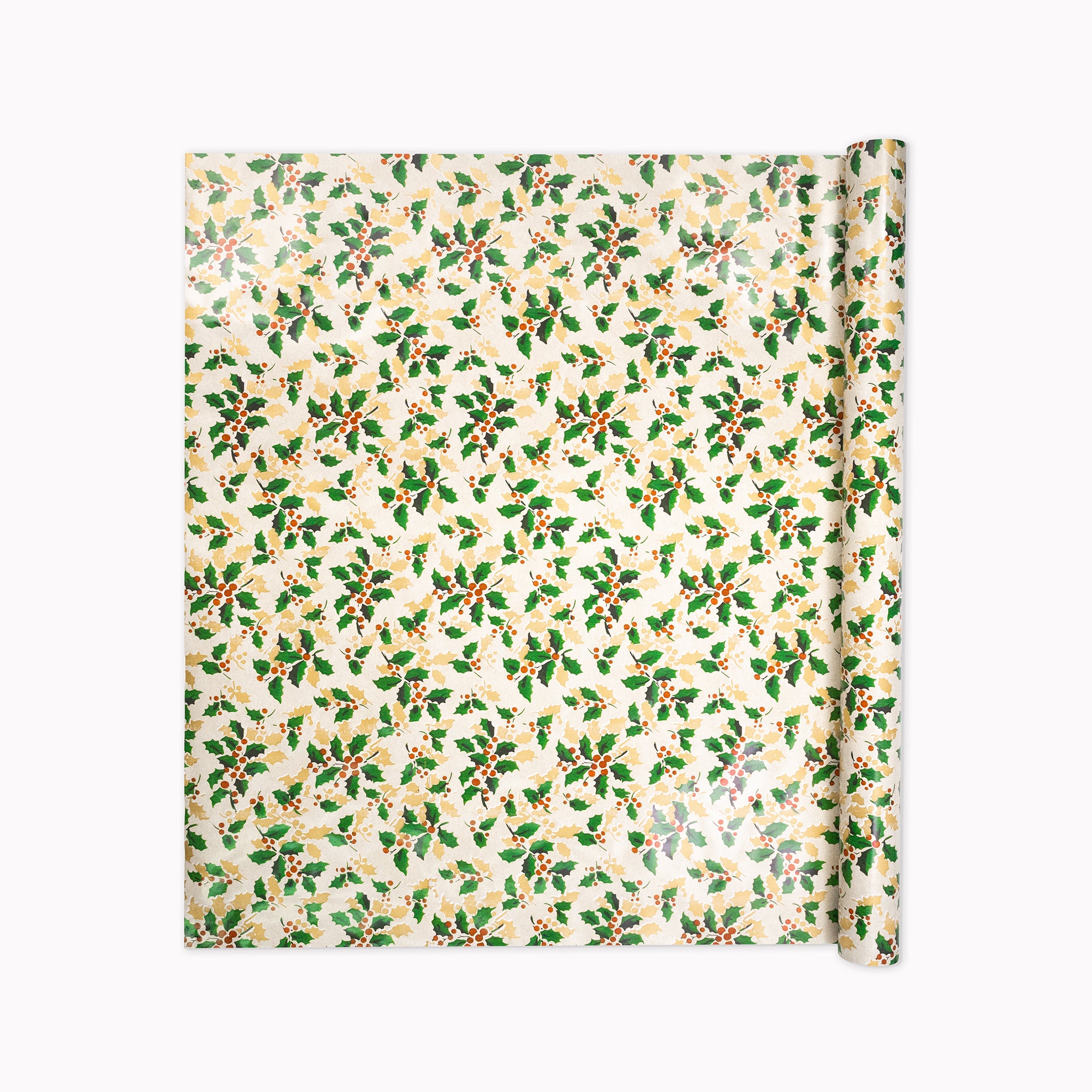 Wrapping Paper Roll - Holly