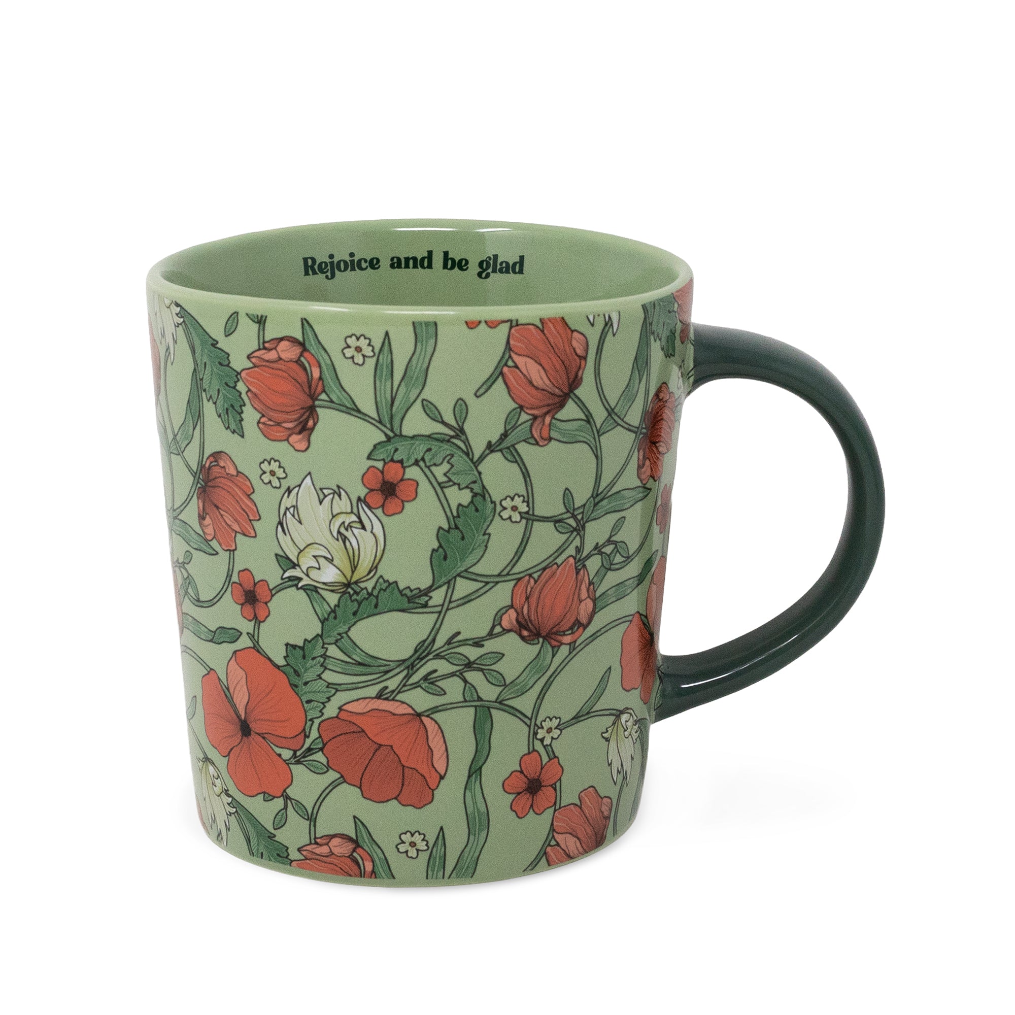 Classic Ceramic Mug - Rejoice and Be Glad