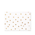 File Holder - Accordion (Leatherette) - Gold Dot w
