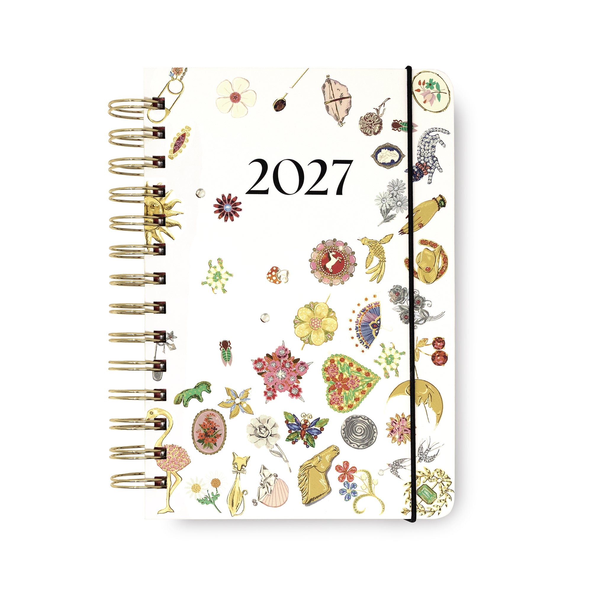 12 Month Planner - Medium Spiral - BROOCH COLLECTI