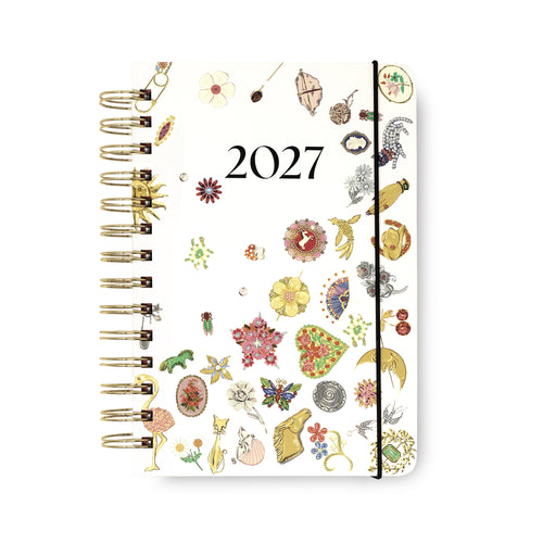 12 Month Planner - Medium Spiral - BROOCH COLLECTI