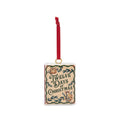 Ceramic Book Ornament - Twelve Days of Christmas
