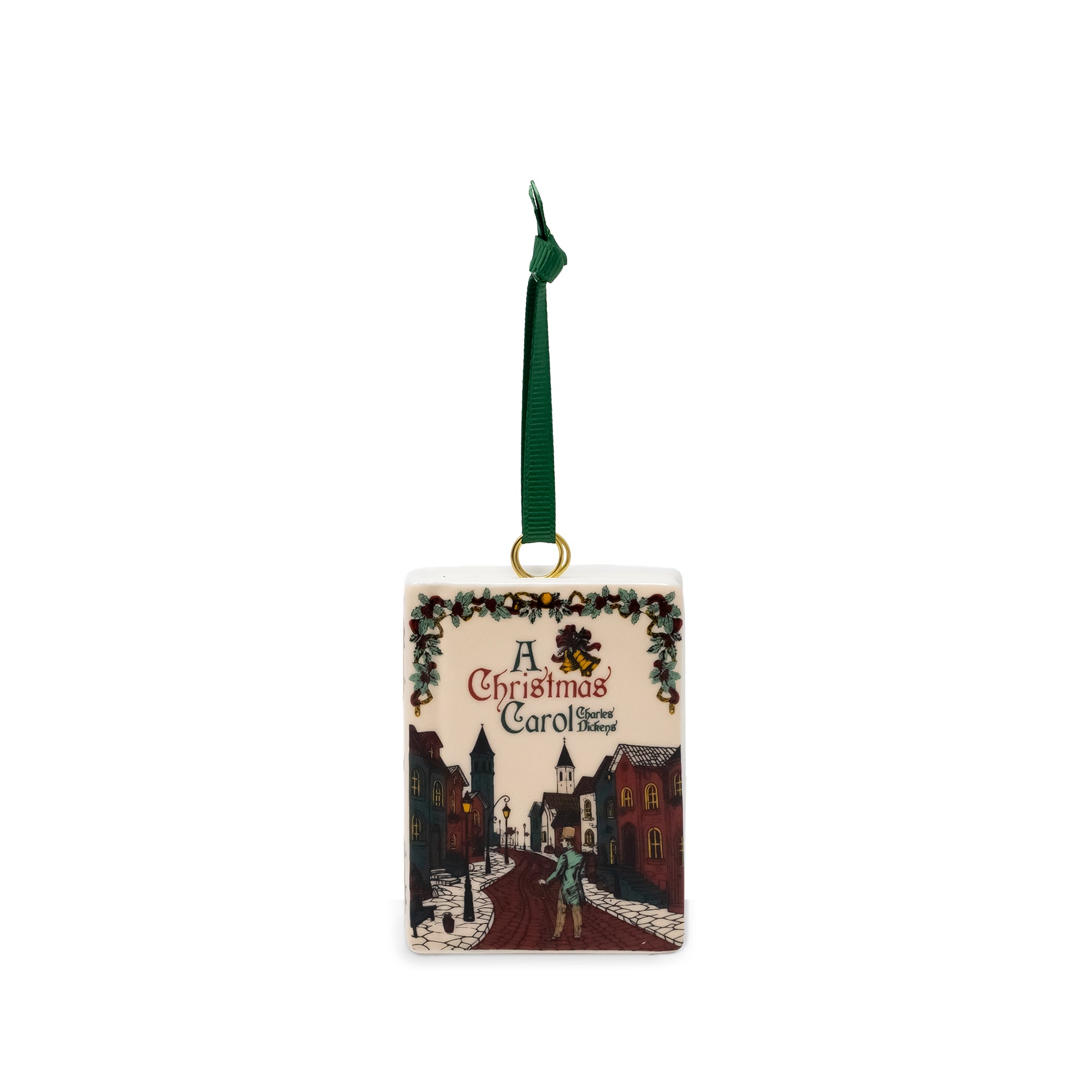 Ceramic Book Ornament - A Christmas Carol