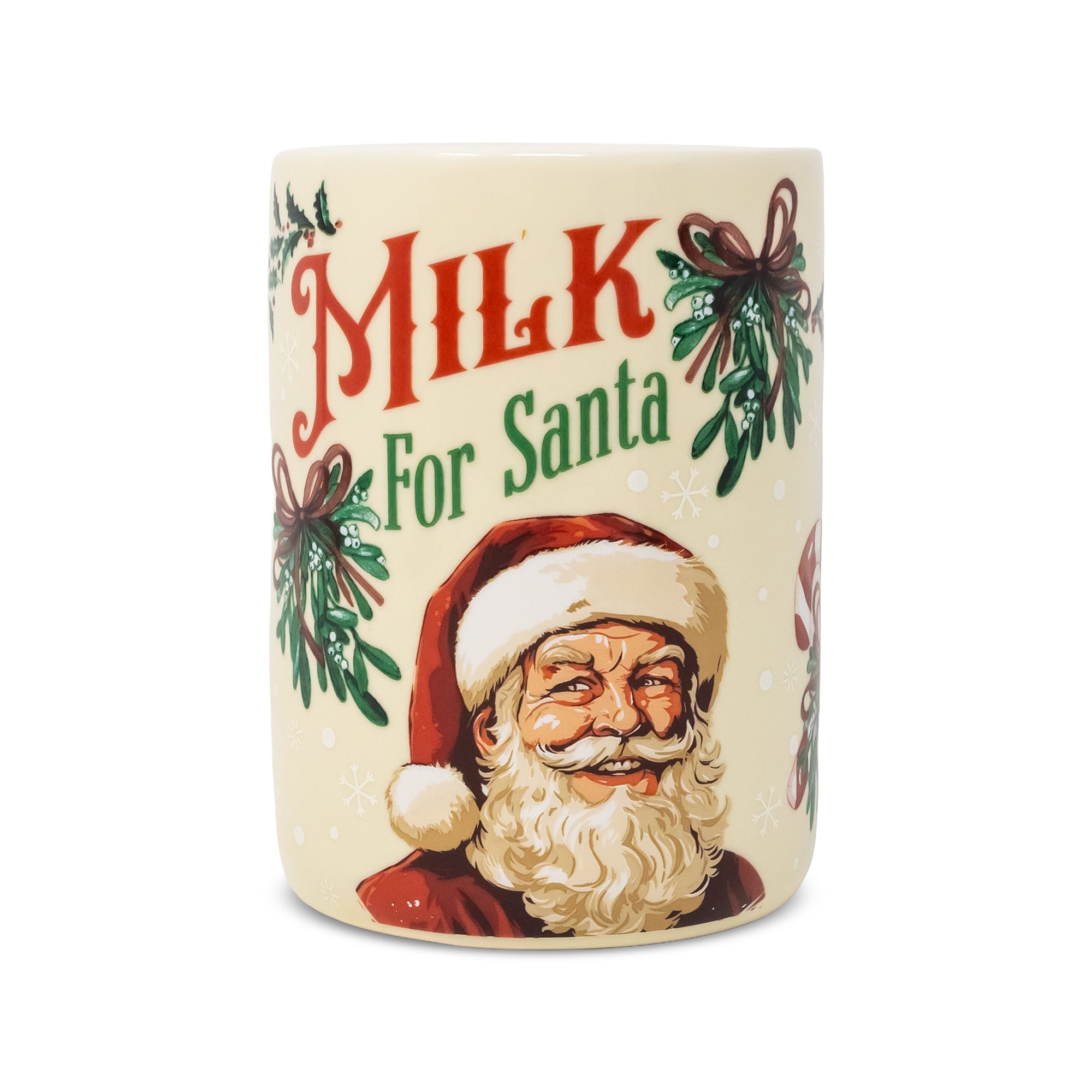 Moustachio Ceramic Mug - Santa is Coming to Town