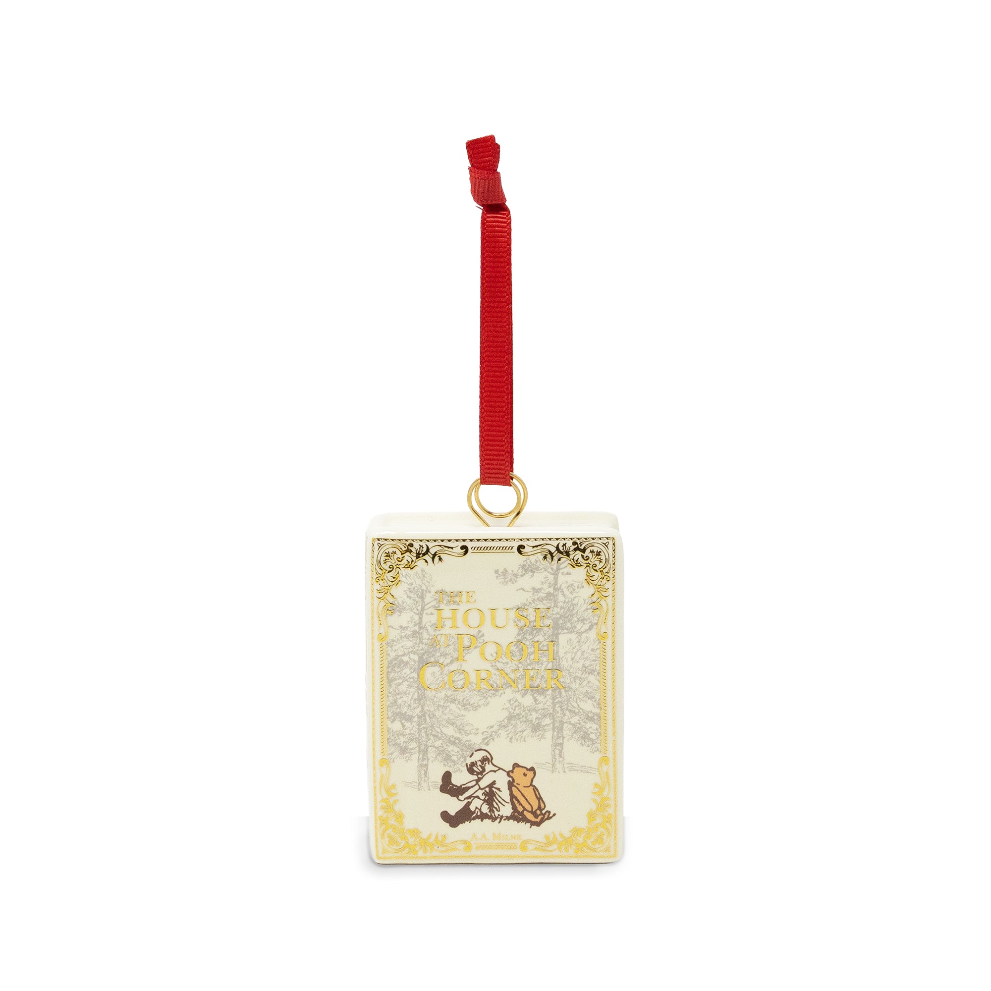 Ceramic Book Ornament - The House at Pooh Corner