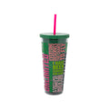 Acrylic Tumbler with Straw (24oz) - Wicked Word Cl
