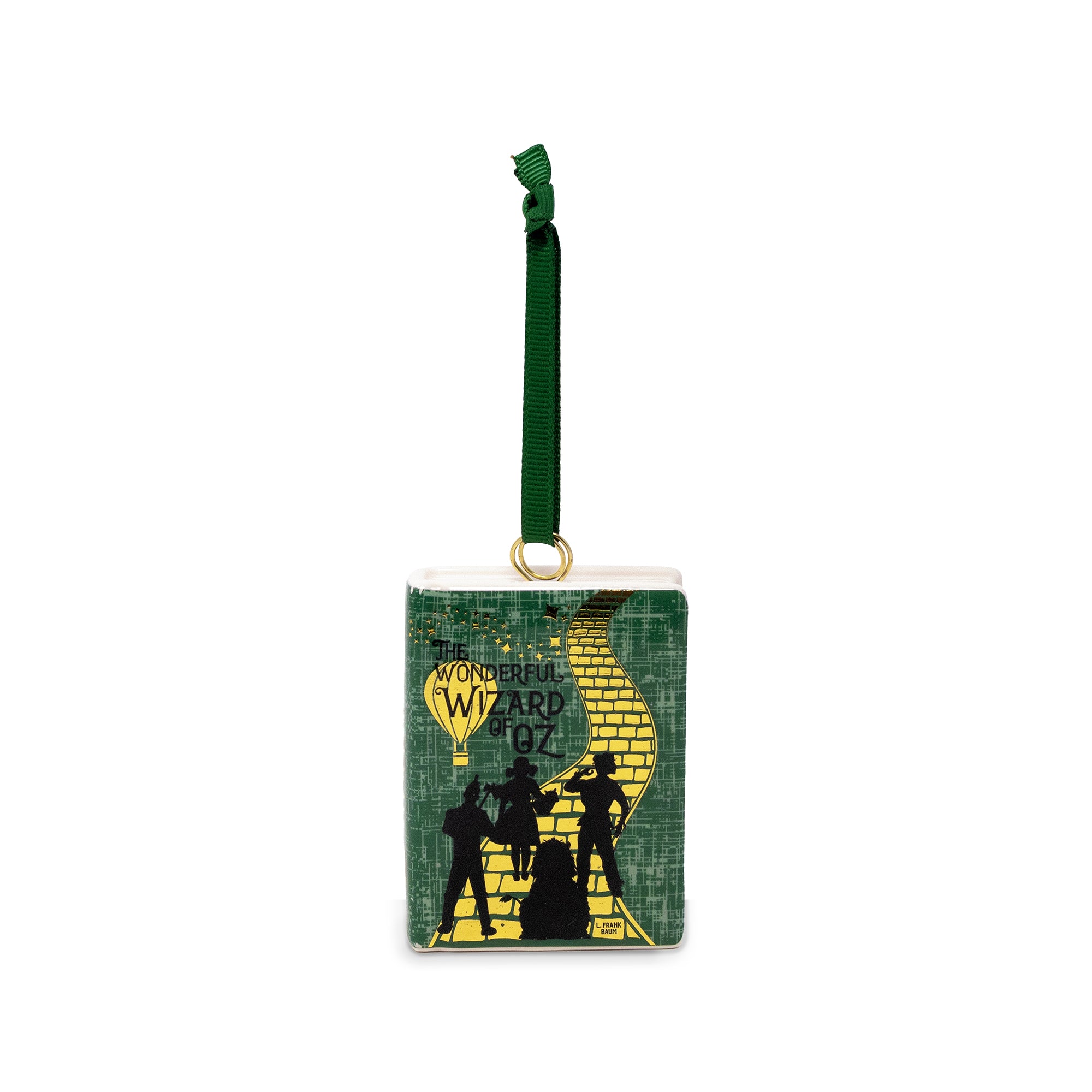 Ceramic Book Ornament - The Wizard of Oz
