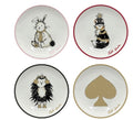 Plate Set of 4 - Appetizer (Ceramic) - Critter