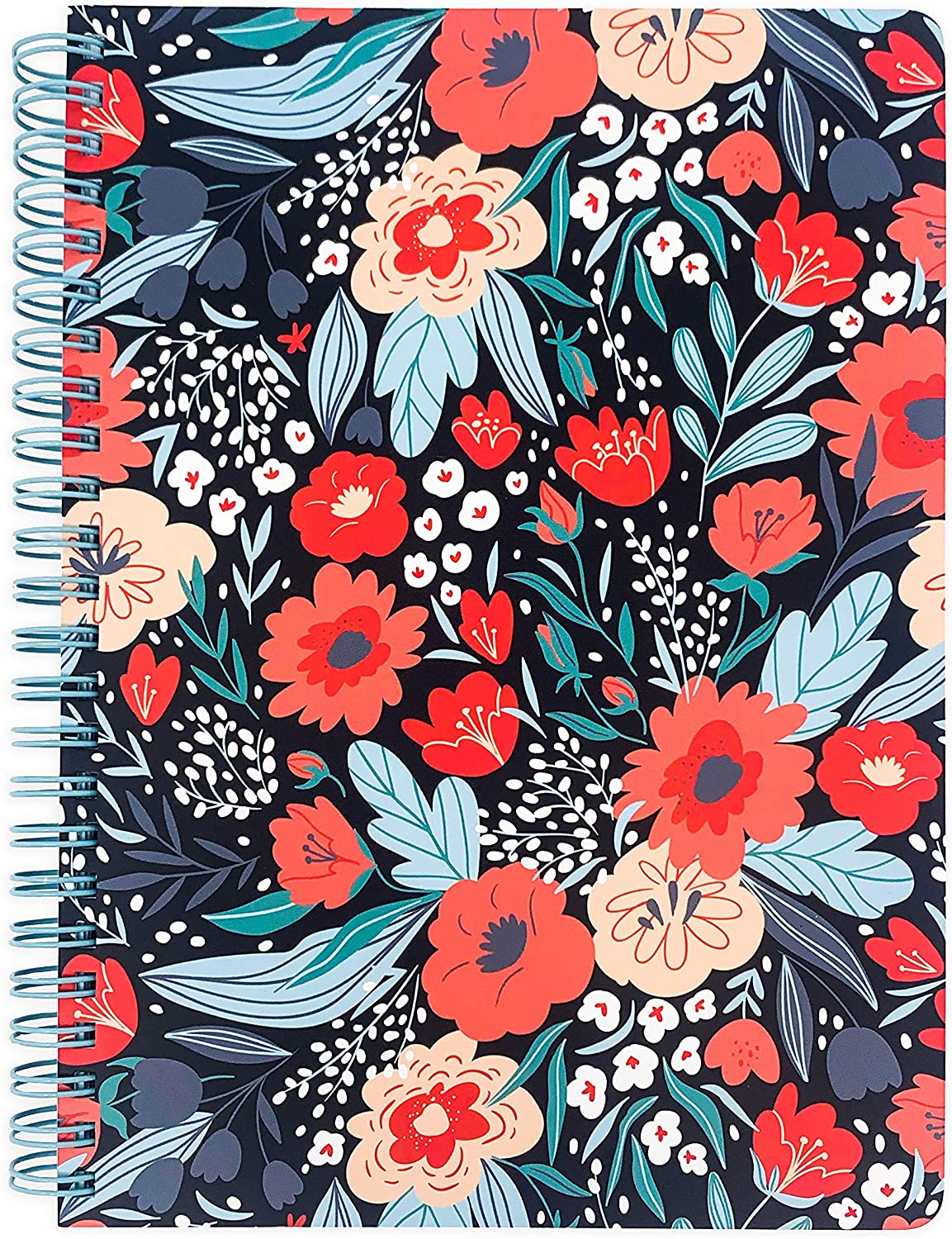 Mini Notebook, Folk Floral