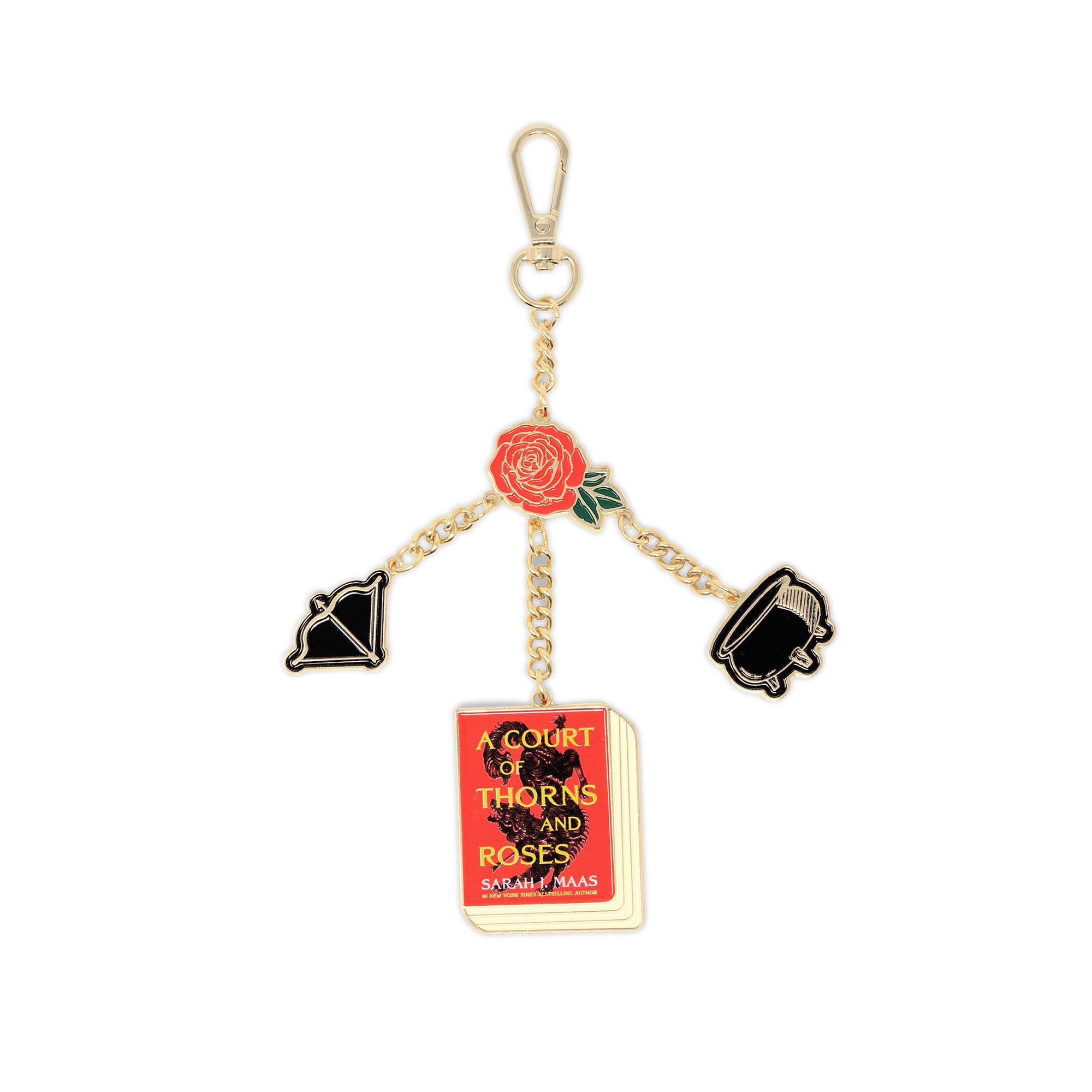 Bag Charm (Metal Enamel) - A Court of Thorns and R