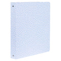 Three Ring Binder, Light Blue Dots