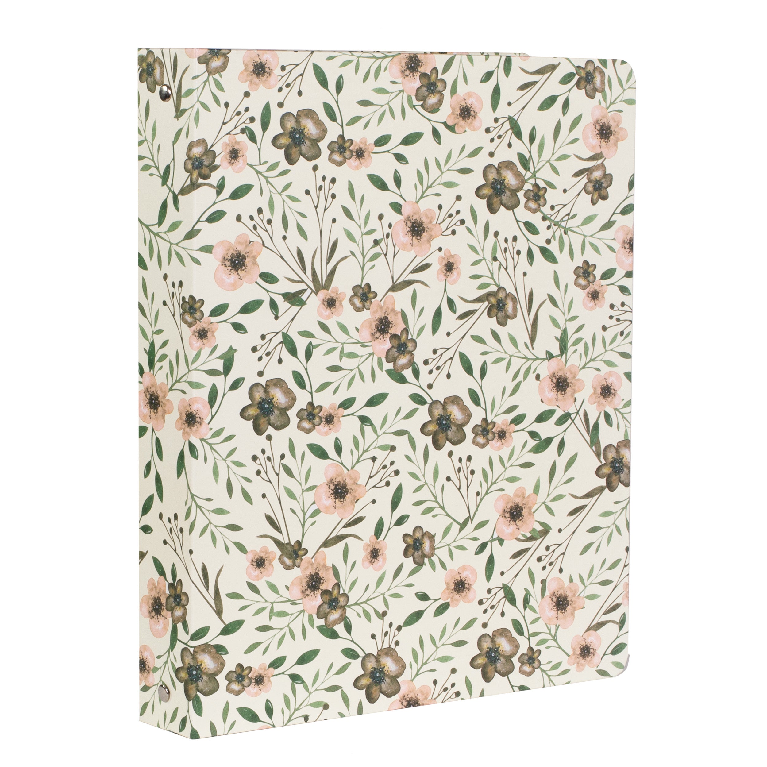 Three Ring Binder, Woodland Floral