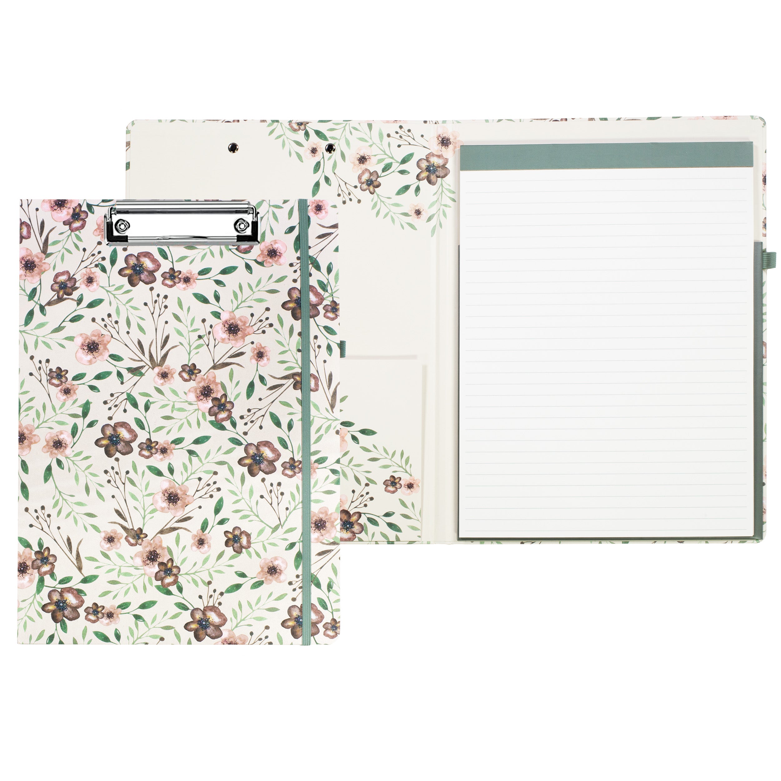 Clipboard Folio, Woodland Floral