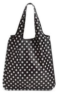 Reusable Shopping Tote, Black Dots