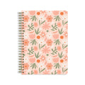Mini Notebook, Cutout Floral Pink