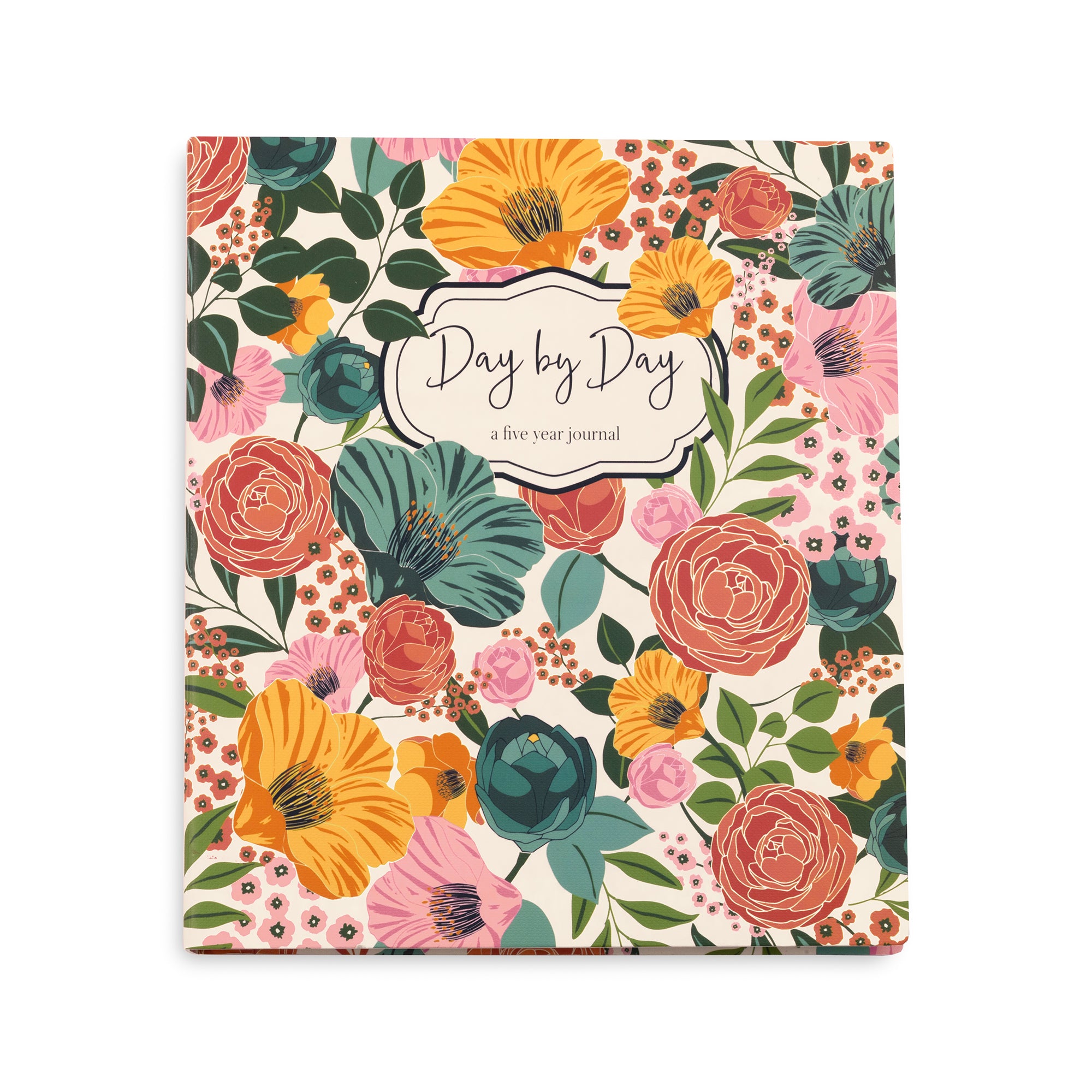 Five Year Journal, Garden Blooms Cream