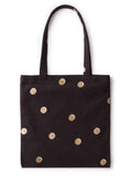 Canvas Book Tote, Scatter Dot