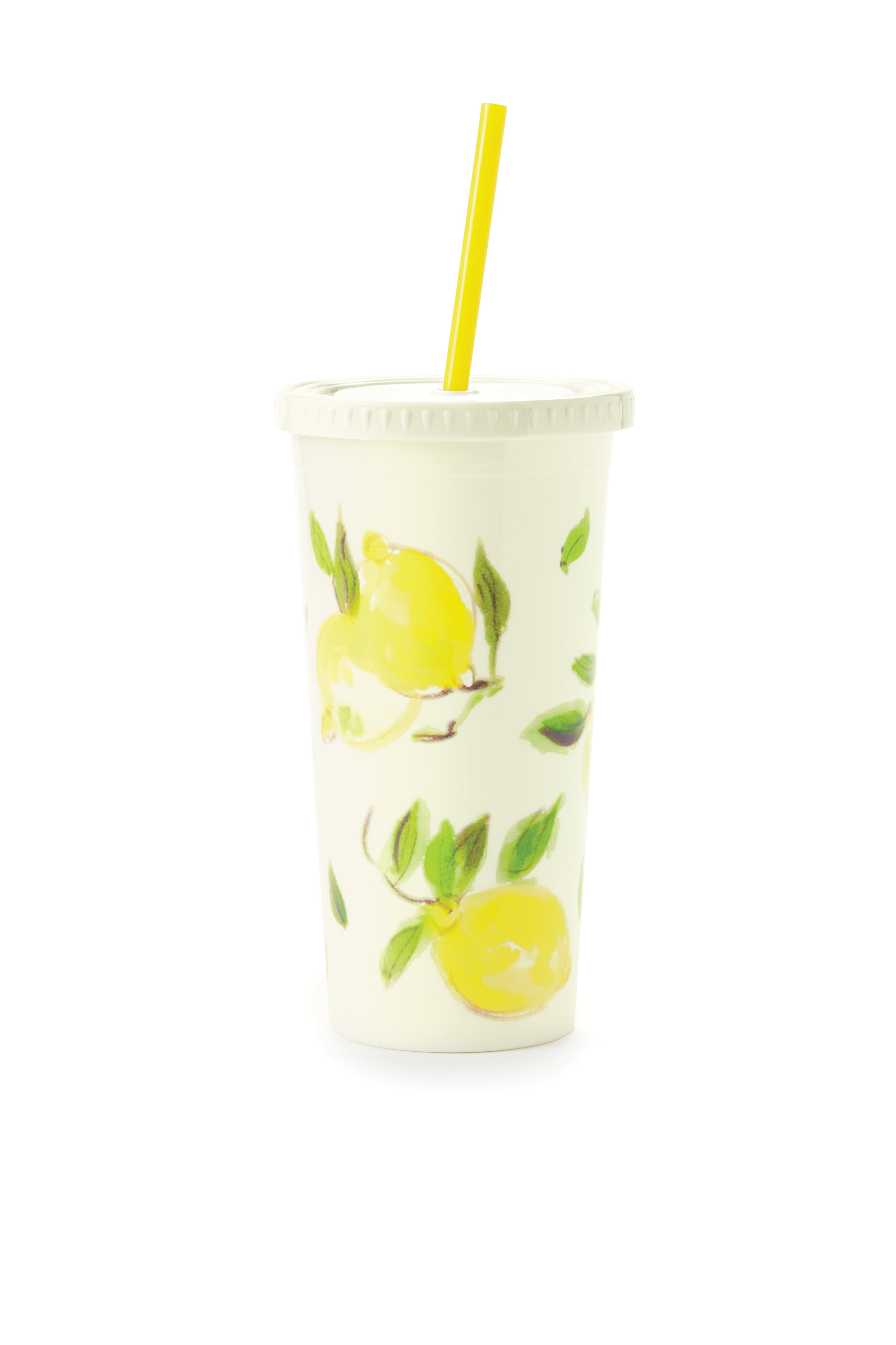 insulated tumbler - lemons