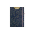 Clip Folio, Navy Floral