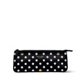 Pencil Case, Polka Dots (Black/White)