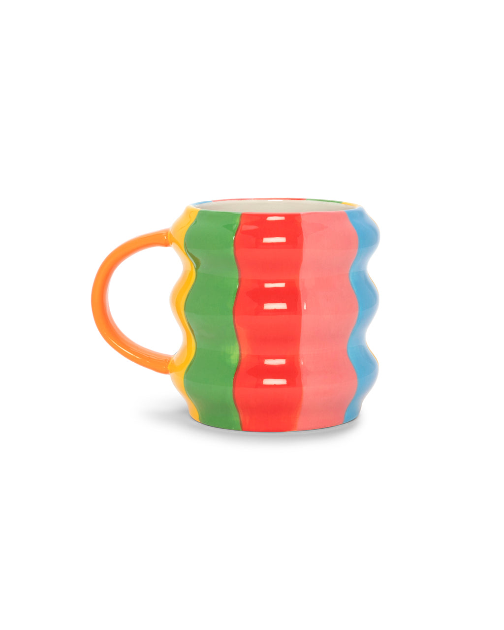 Novelty Mug, Rainbow Stripe