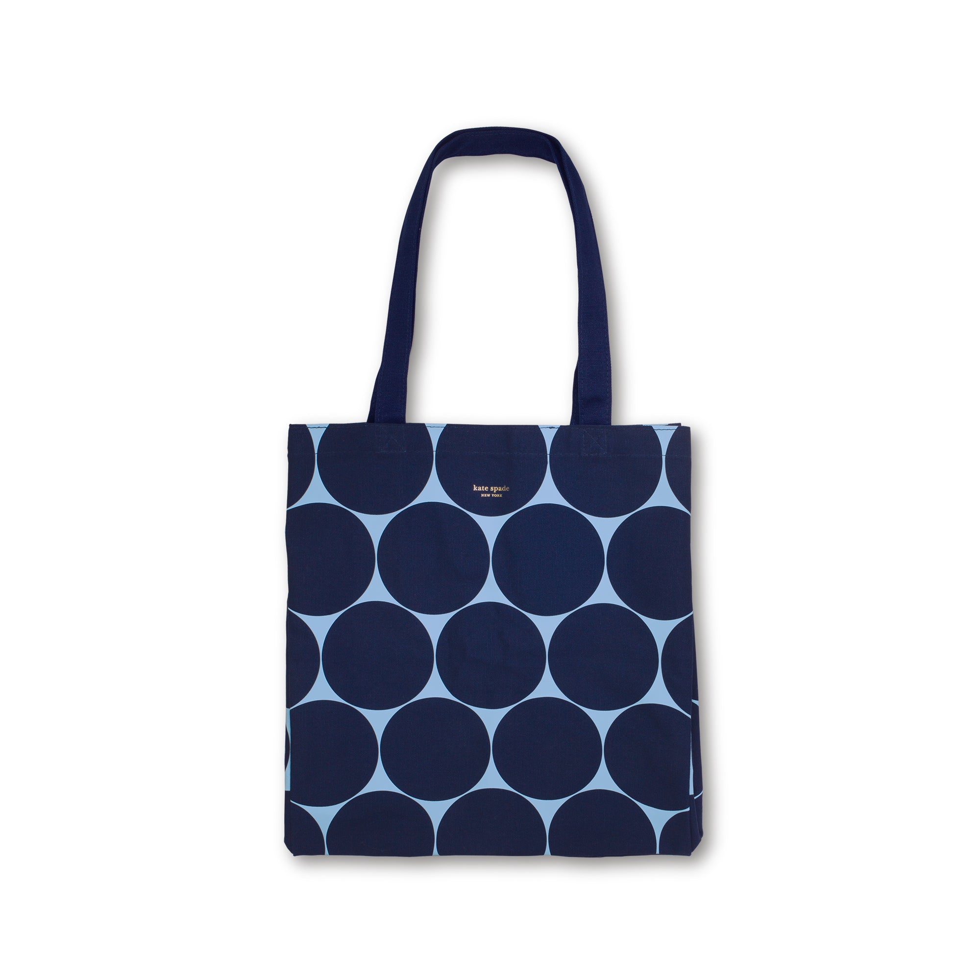 Canvas Book Tote, Joy Dot