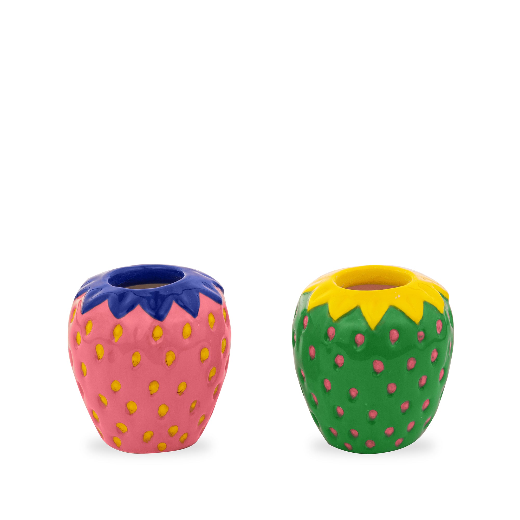 Candle Holders, Strawberries