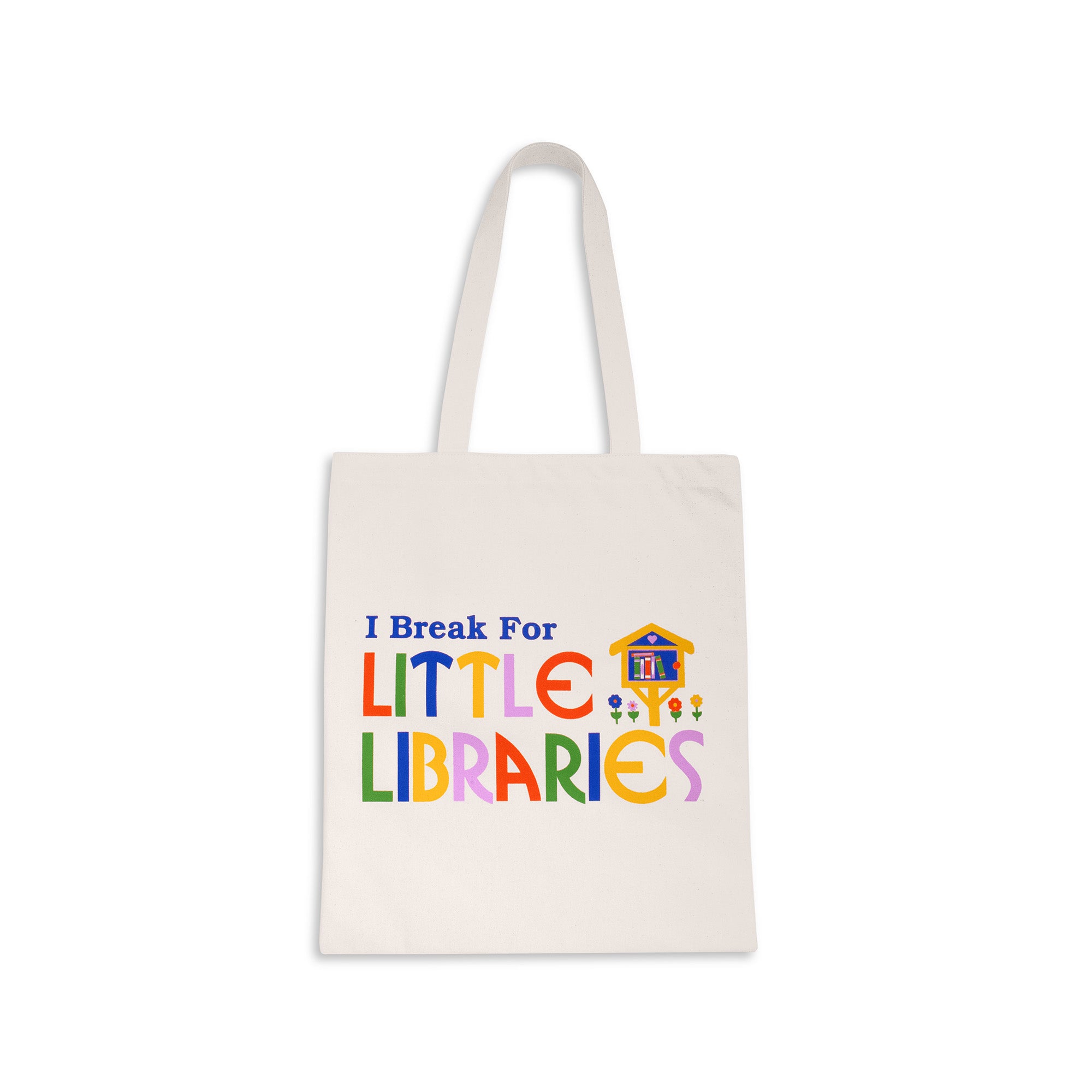 Canvas Tote Bag, Little Libraries Reading Capsule