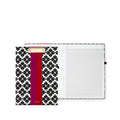 Clipboard Folio, Black Spade Flower