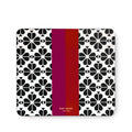Mouse Pad, Black Spade Flower