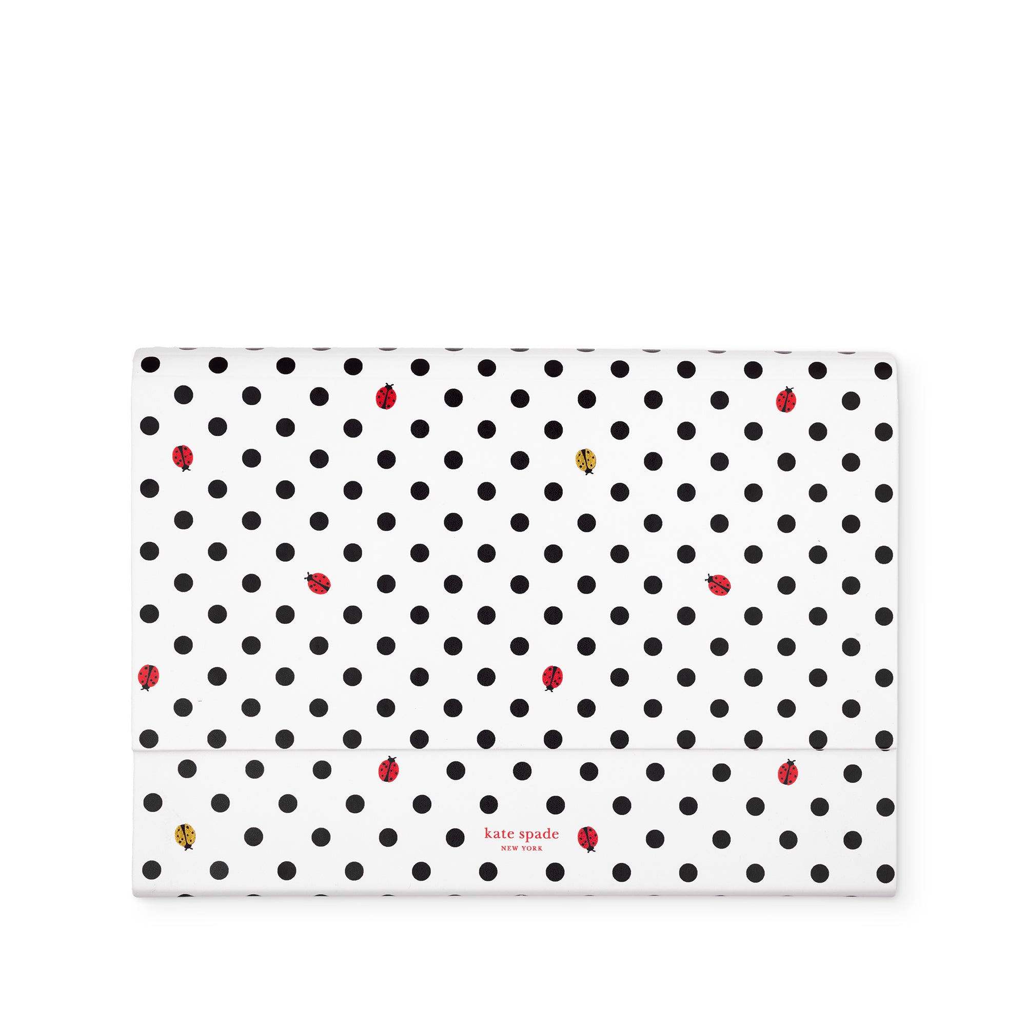 Accordion File Folio, Ladybug Dot