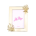 Medium Picture Frame, Coral (Gold)