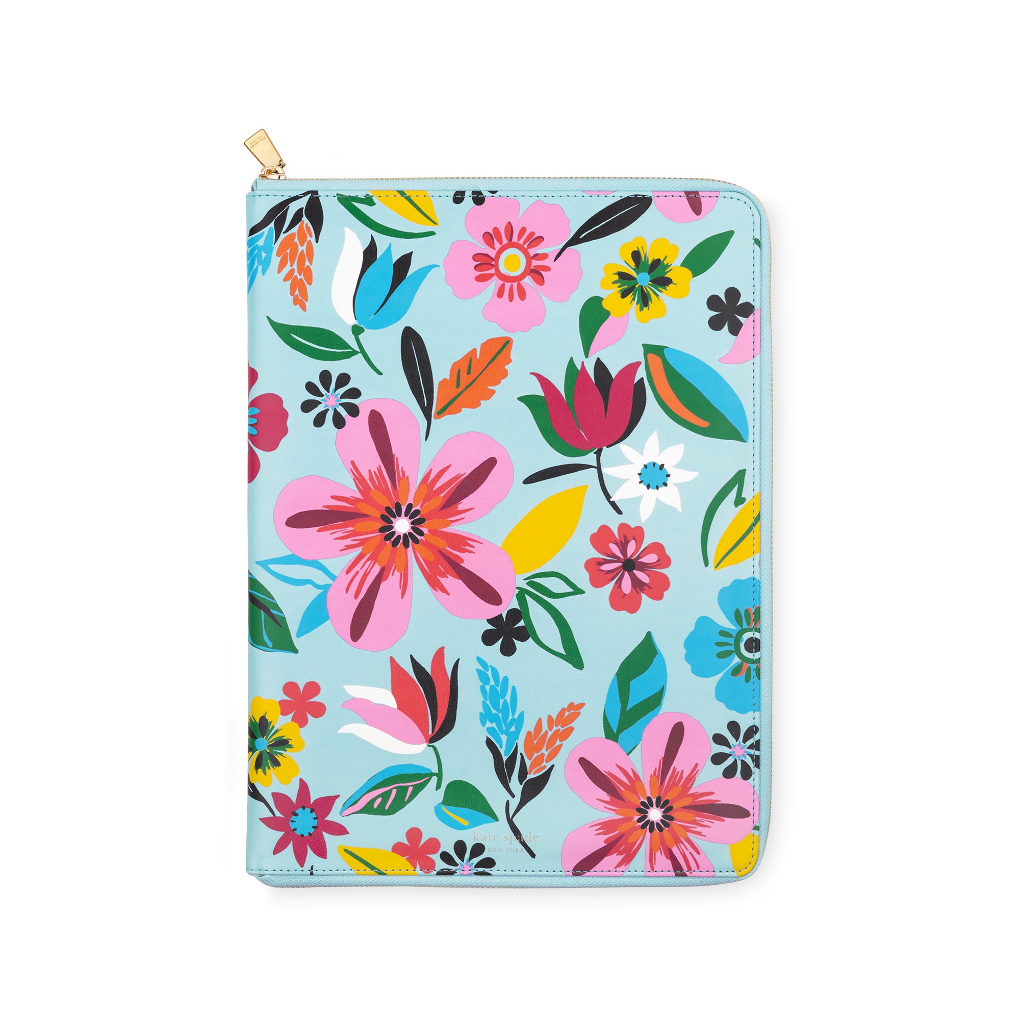 Notepad Zip Folio, Safari Floral