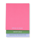 Stacked Notepad, Dream in Color