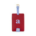 Just Mine Initial Luggage Tag, A