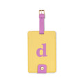Just Mine Initial Luggage Tag, D