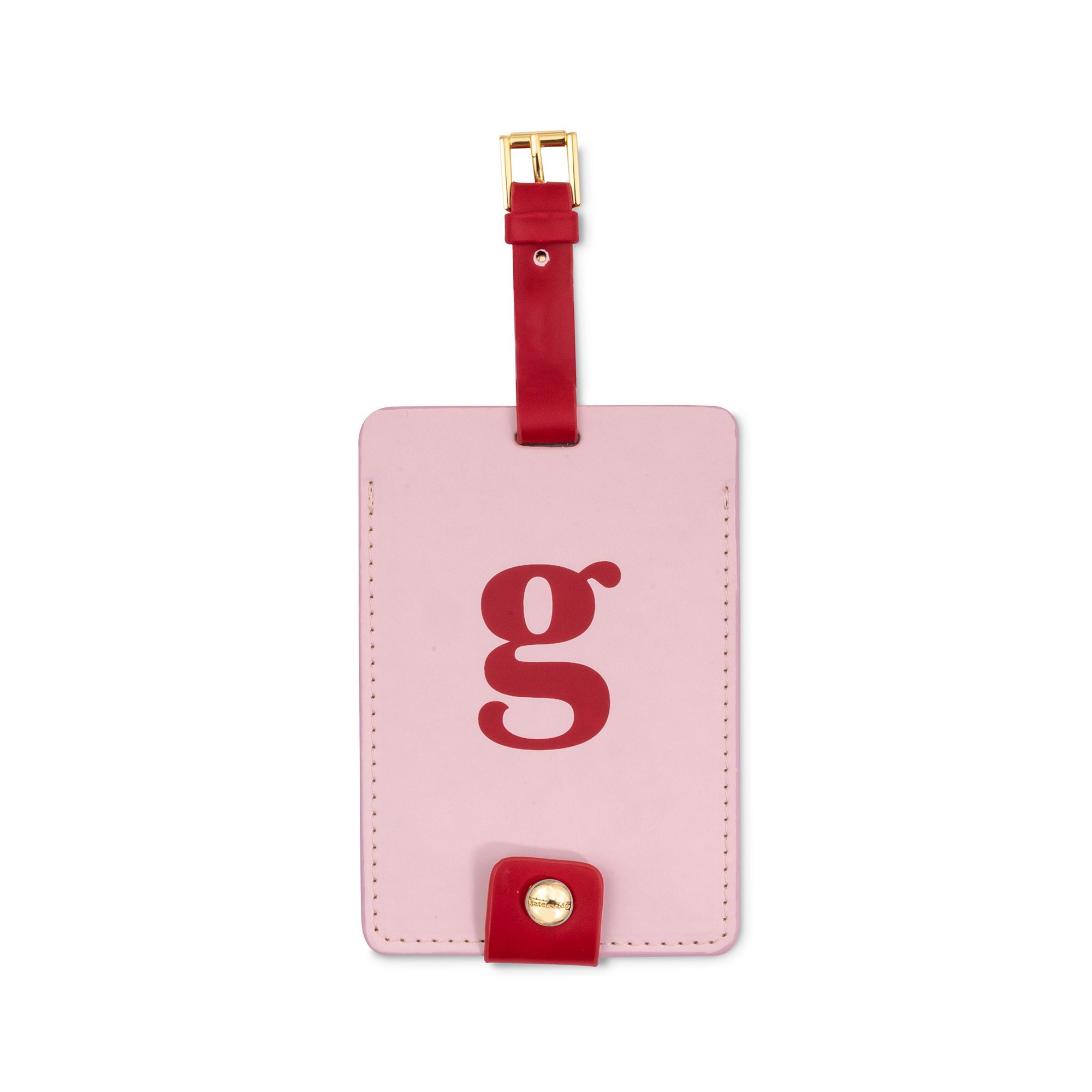 Just Mine Initial Luggage Tag, G