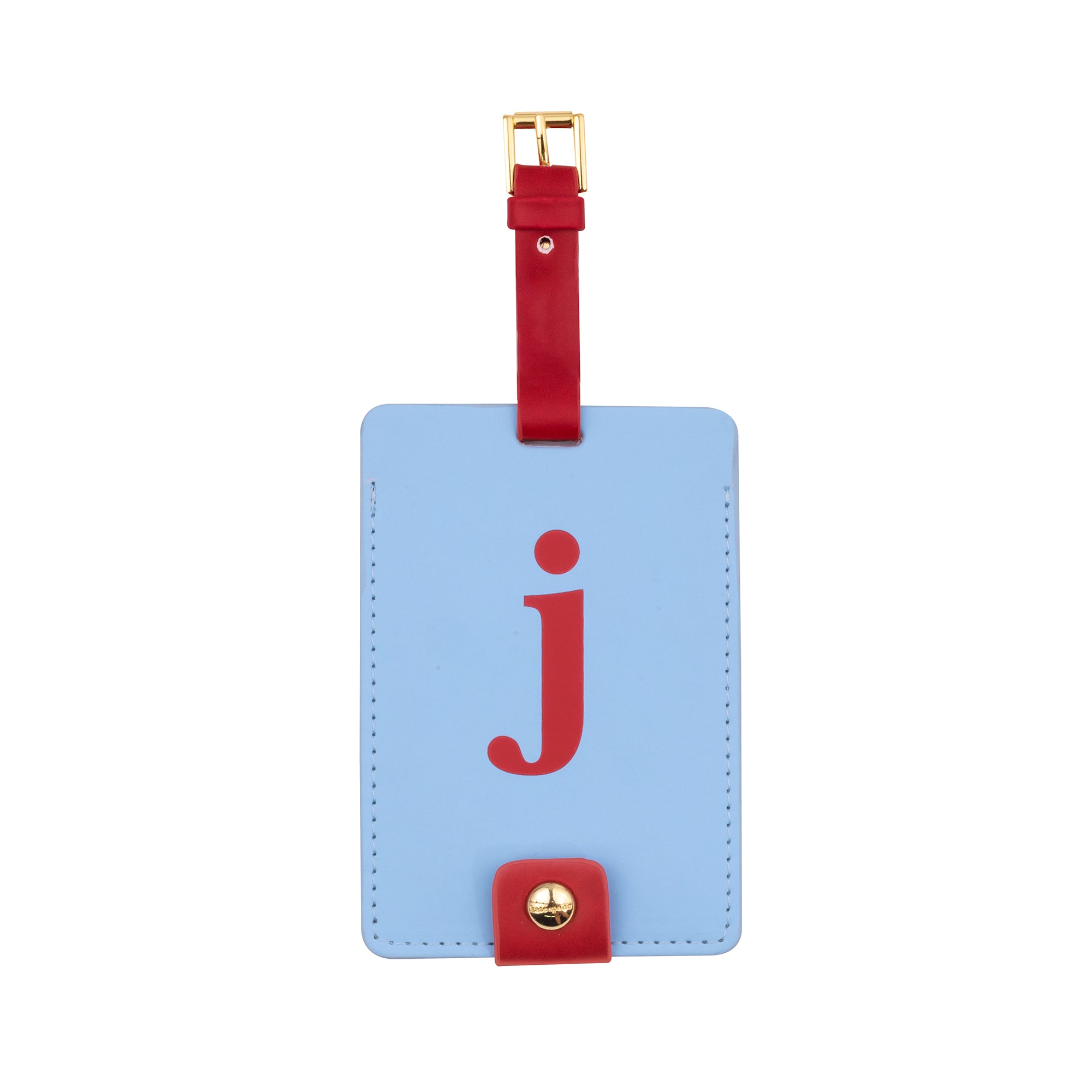 Just Mine Initial Luggage Tag, J
