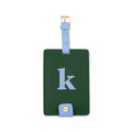 Just Mine Initial Luggage Tag, K