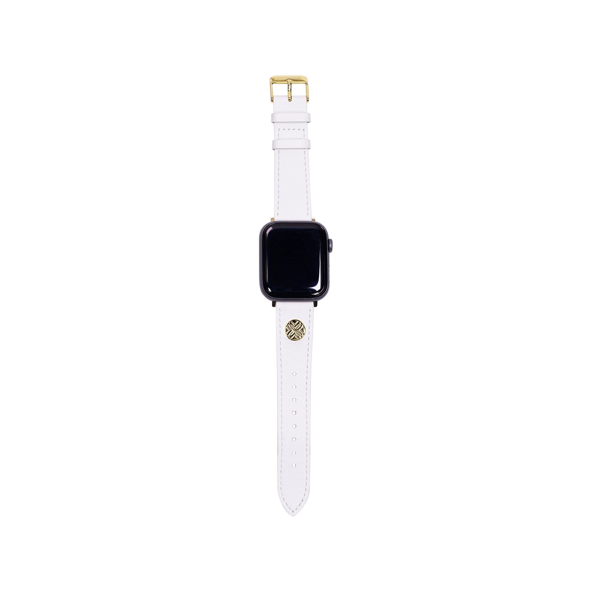 Leather Apple Watch Band, Resort White