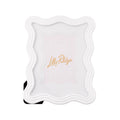 Wavy Picture Frame, Resort White