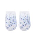 Acrylic Wine Glass Set, Summer Shorelines